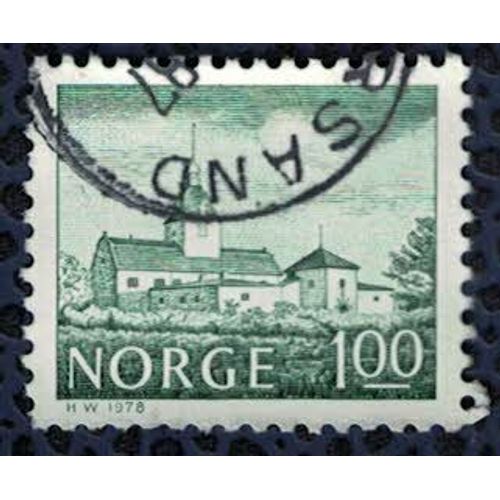 Norvège 1978 Oblitéré Rond Used Manor House Manoir Austratt Austrat Su