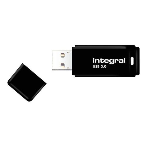 Integral - Clé USB - 128 Go - USB 3.0 - noir