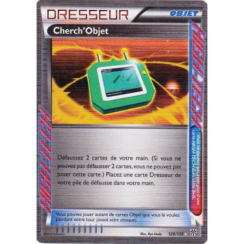 Carte Pokemon # Dresseur Cherch'objet - Tempête Plasma Rare