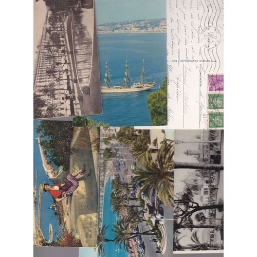 Superbe Lot De 25 Cartes Postales Anciennes De Nice / Alpes Maritimes