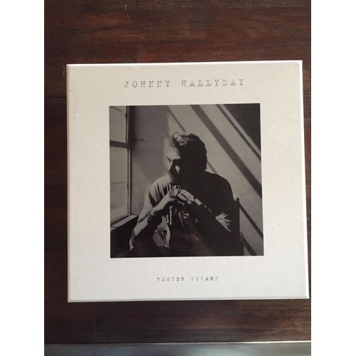 Coffret Johnny Hallyday Rester Vivant