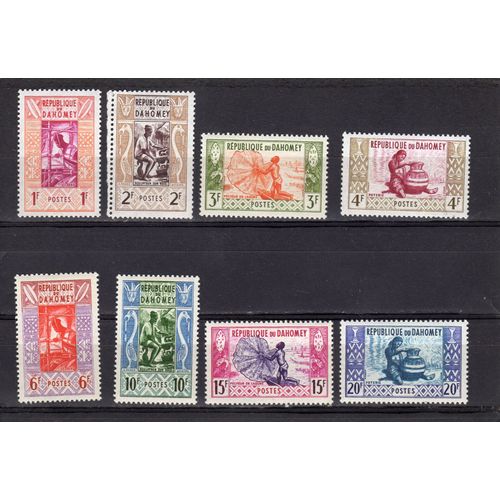 Timbres-Poste Du Dahomey (Artisanat)