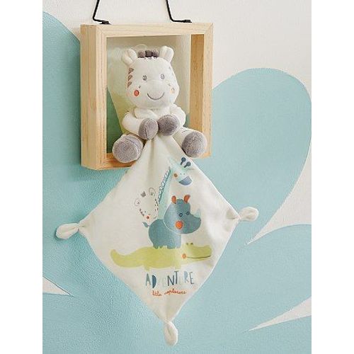 Doudou Zebre Cheval Poney Blanc Simba Toys Benelux Kiabi Mouchoir Adventure Little Explorers Peluche Jouet Bebe Blankie Zebra Cover