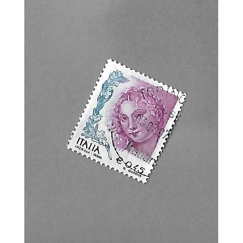 Timbre Italie 0,45 Euros