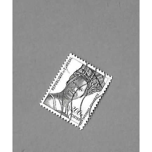 Timbre Senegal 200f Cfa
