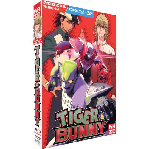 Tiger & Bunny - Box 4/4 - Combo Blu-ray + DVD | Rakuten