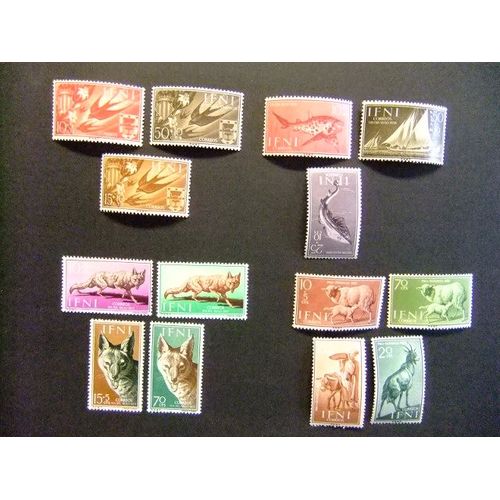 Ifni 1957 -1959 Lot Timbres - Faune Oiseaux Poisson Mammifères Tout Nouveau ** Mnh Voir Photos