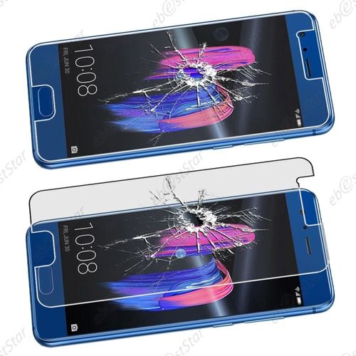 Ebeststar ® Verre Trempé Vitre Anti Casse Protecteur Écran Anti-Rayure Anti Choc Pour Huawei Honor 9 [Dimensions De Votre Appareil : 147.3 X 70.9 X 7.5 Mm] [Note Importante Lire Description]