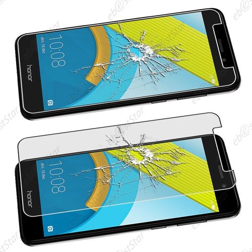 Ebeststar ® Lot X3 Verre Trempé Vitre Anti Casse Protecteur Écran Anti-Rayure Anti Choc Pour Huawei Honor 6c Pro [Dimensions De Votre Appareil : 147.9 X 73.2 X 7.7 Mm] [Note Importante Lire Description]