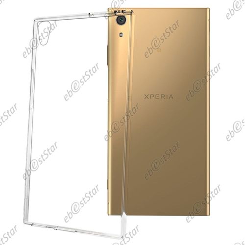 Ebeststar ® Housse Coque Protection Silicone Gel Ultra Fine 0,3mm Etui Souple Pour Sony Xperia Xa1 Plus, Xa1 Plus Dual, Couleur Transparente [Dimensions De Votre Appareil : 155 X 75 X 8.7 Mm]
