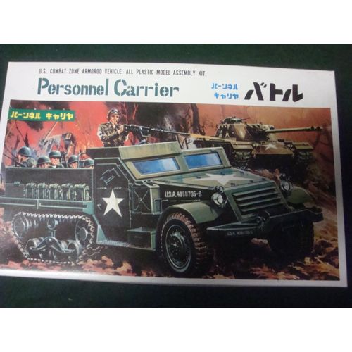 Maquette Camion Half Track-Blue Tank