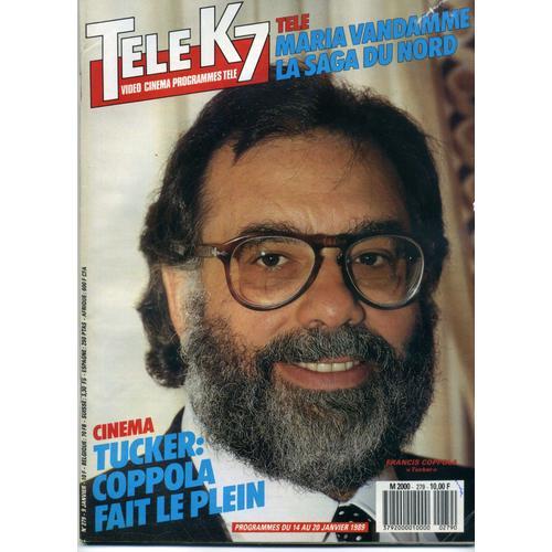 Télé K7 279 - Francis Ford Coppola - Corinne Dacla - Remi Bricka - Claude Pieplu - Régine Degorges