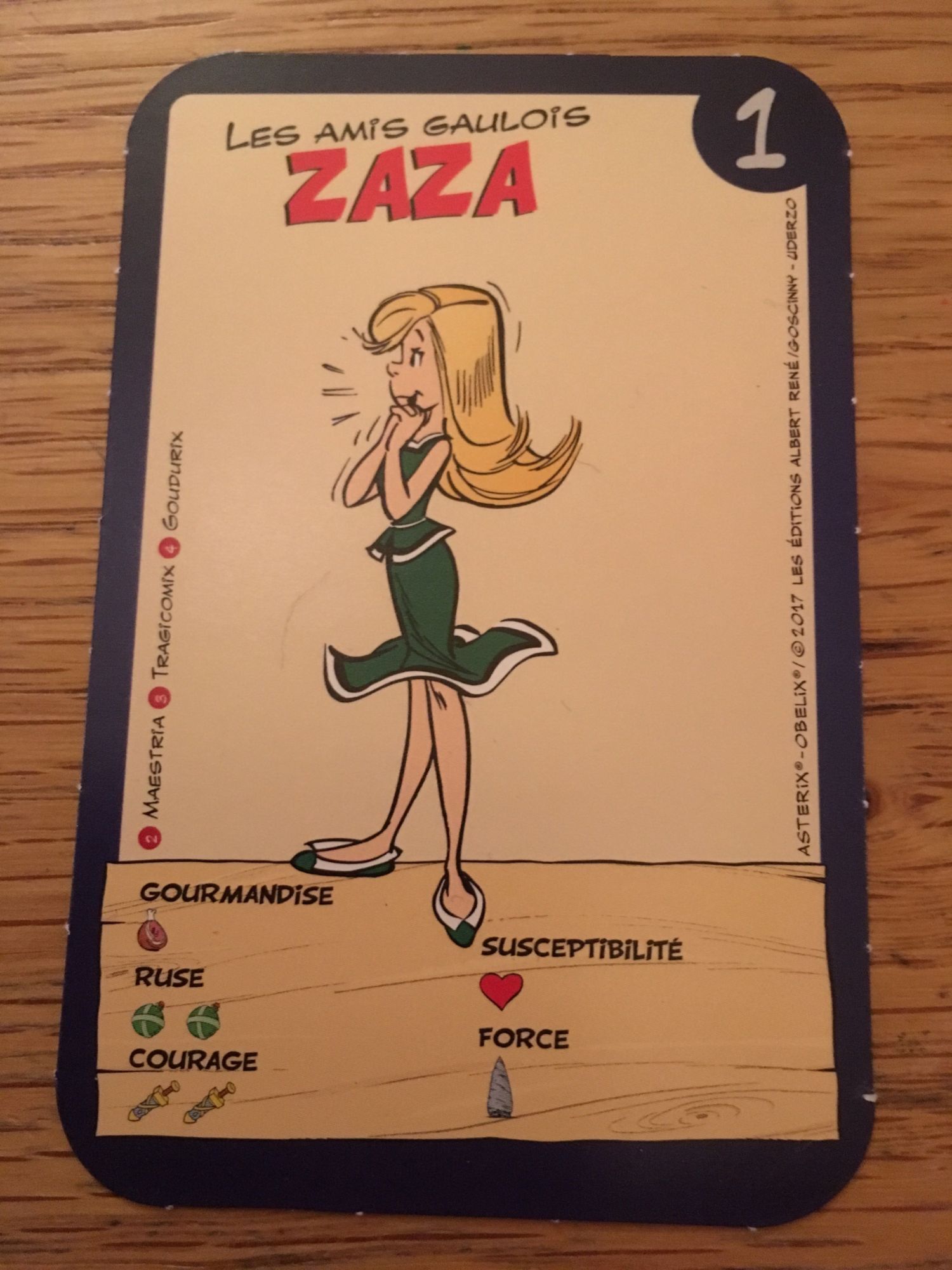 Cartes Asterix Le Village En Fete Zaza Rakuten