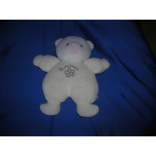 Peluche Hochet Luminou Jemini 18cm.