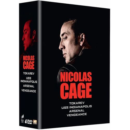 Nicolas Cage - Coffret 4 Films : Tokarev + Uss Indianapolis + Arsenal + Vengeance - Pack