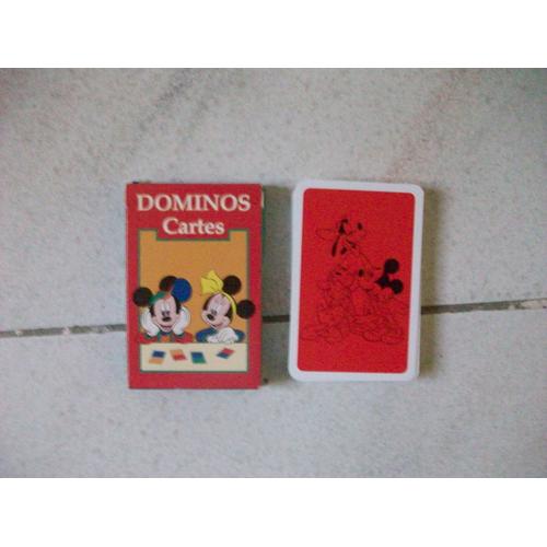 Jeu De Carte - Mickey - Dominos Cartes