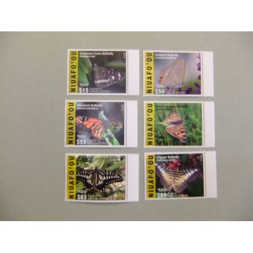 Tonga /Niuafo'ou 2015 -16 Fauna Mariposas Butterflies Papillons Yvert Pa Expres Ems