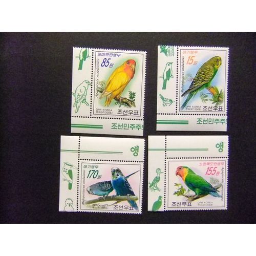 Corea Del Norte Corée Du Nord 2008 Fauna Faune Pájaros Oiseaux Yvert 3682 / 3684 ** Mnh /Aa