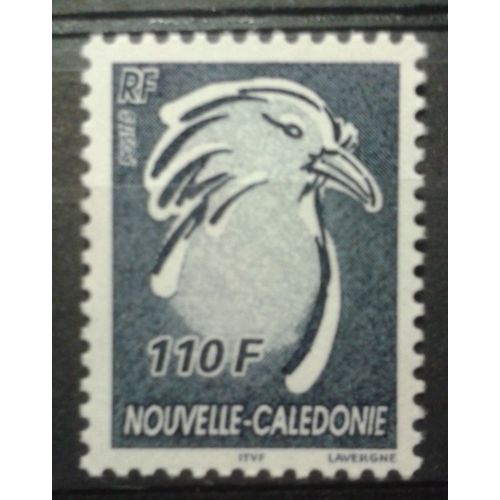 Timbre Nouvelle-Calédonie 2006 Yvert Et Tellier N°968 Kagoe (Cagou) 110f Neuf**