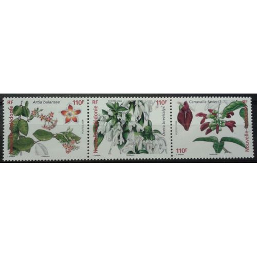 Bloc 3 Timbres Nouvelle-Calédonie 2006 Yvert Et Tellier N°981, 982 Et 983 Lianes Neuf**