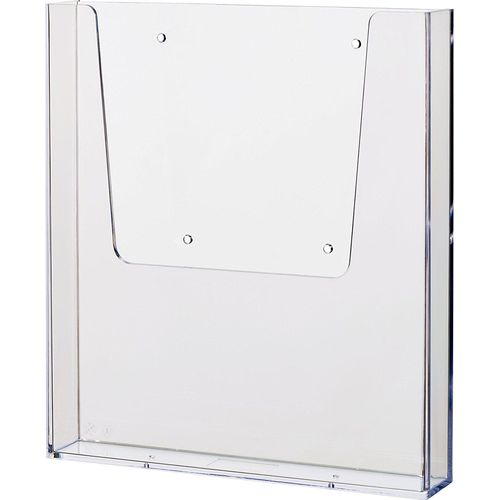 Helit Porte-Brochures Mural,Format A4, Transparent