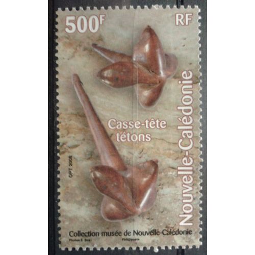 Timbre Nouvelle-Calédonie 2008 Yvert Et Tellier N°1044 Casse-Tête Tétons Neuf**