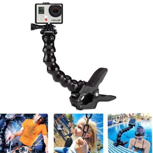 GoPro Jaws Flex support de Fixation et Du Cou Réglable pour Go Pro Accessoires ou Appareil Photo Hero1/2/3/3 +/4 SJ4000/5000/6000