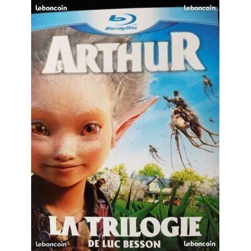 Arthur : La Trilogie De Luc Besson - Pack Combo Blu-Ray + Dvd