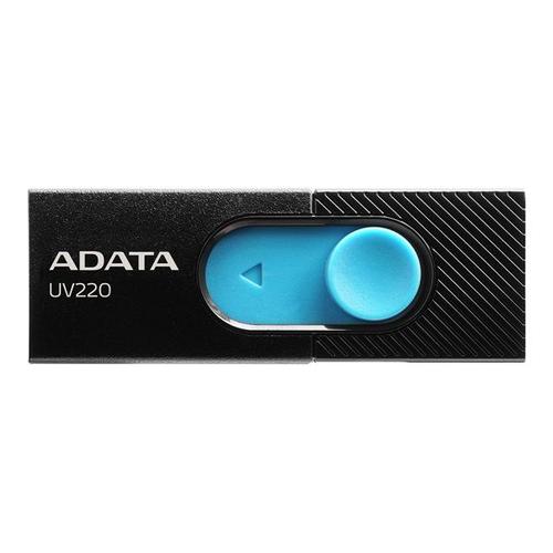 ADATA UV220 - Clé USB - 32 Go - USB 2.0 - Noir/bleu