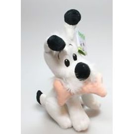 Peluche Doudou Idéfix Et Son Os Astérix 18 Cm