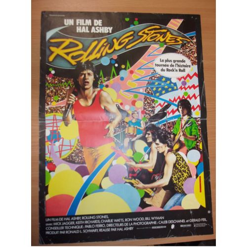 Affiche Rolling Stones - Un Film De Hal Ashby 1983