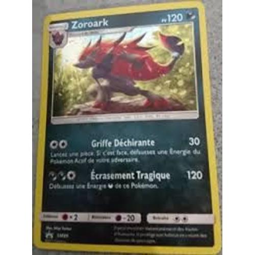 Carte Pokemon Zoroark Sm89 Rare Holo Vf