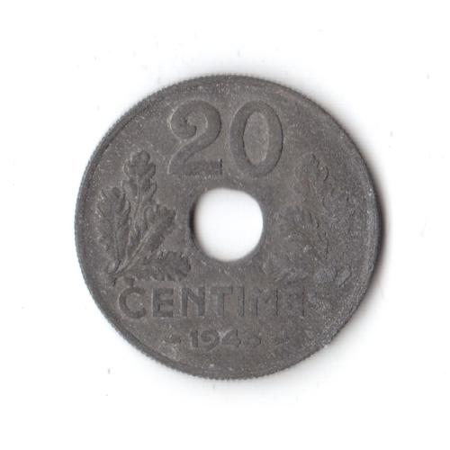 20 Centimes 1943