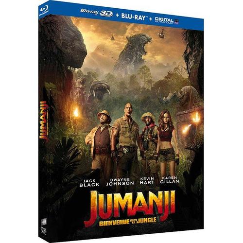 Jumanji : Bienvenue Dans La Jungle - Blu-Ray 3d + Blu-Ray 2d