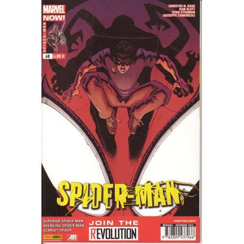 " Liberté Chérie " ( Superior Spider-Man - Avenging Spider-Man - Scarlet Spider ) : Spider-Man N° 6 ( Cover B - Décembre 2013 )