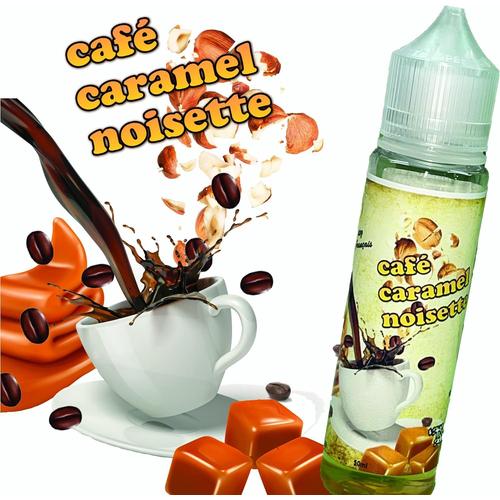 eliquide café/caramel/noisette (*50ML DANS UNE FIOLE DE 75ML*) 50/50 100% francais 0mg sans tabac ni nicotine pour cigarettes electronique vapotez francais par