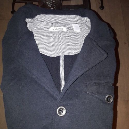 Veste Gris Foncé Okaïdi 12 Ans