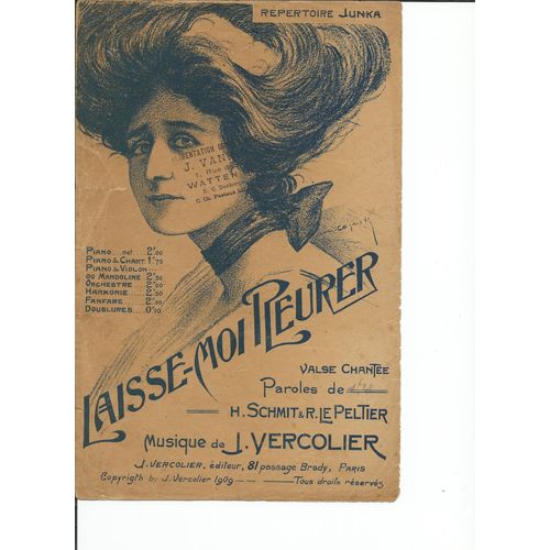 Laisse-Moi Pleurer (Valse Chantée)