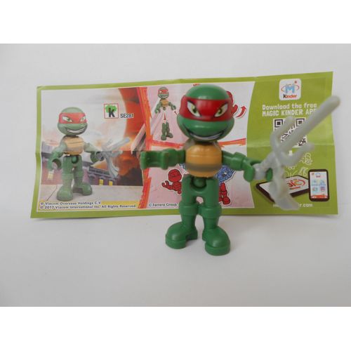 Kinder -Teenage Mutant Ninja Turtles - Série Se Année 2017/2018 - Se281 Rafaello