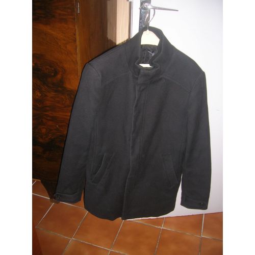 Veste Celio 54% Coton,29% Polyester,17% Laine,Doublure 100% Polyester S Noir