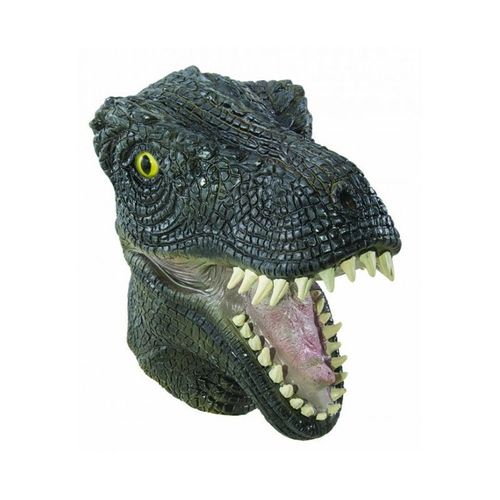Masque De T-Rex Adulte Vert Intégral