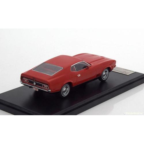 Ford Mustang Mach 1 1971 Red Premium X Prd396j 1/43 Ixo Lhd Rosso Rouge Rot-Premium X