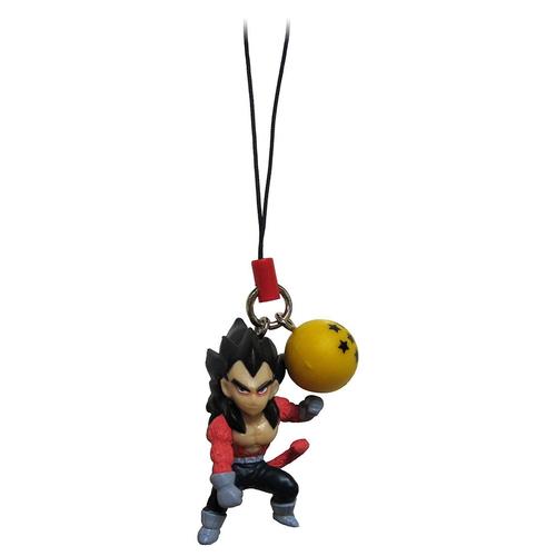 Super Saiyan Vegeto Keyring - Dragon Ball Z GT Goku Vegeta Phone Charm  Strap