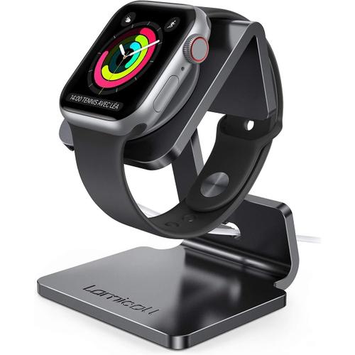 Support Pour Apple Watch, Stations De Charge - Support Dock Pour Apple Watch Series Se, Iwatch Series 6, 5, 4, 3, 2, 1, Iwatch 44mm / 42mm / 40mm / 38mm - Noir