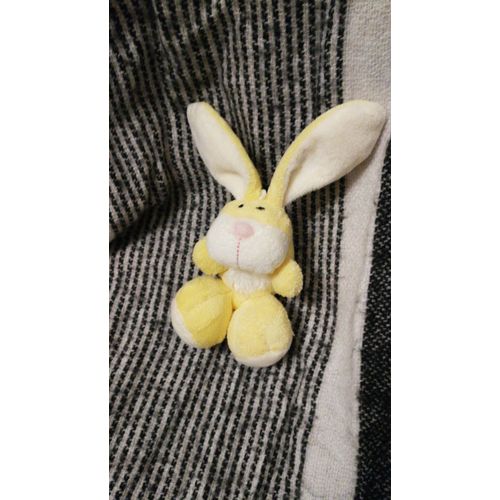 Petit Doudou Lapin Jaune Mgm