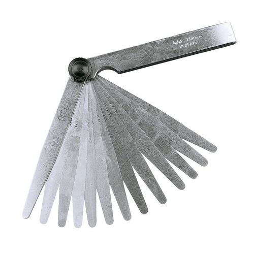 Jauge d'épaisseur - 0,051 - 0,635 mm (13 lames)