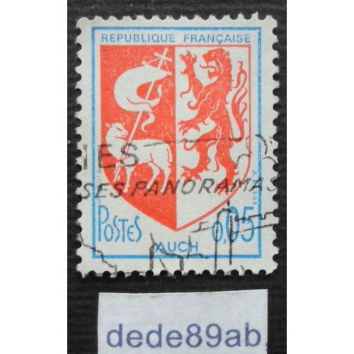 France.. Armoiries De La Ville D' Auch (Gers 32) 0f05 1966 .Oblitéré Used Stamp.