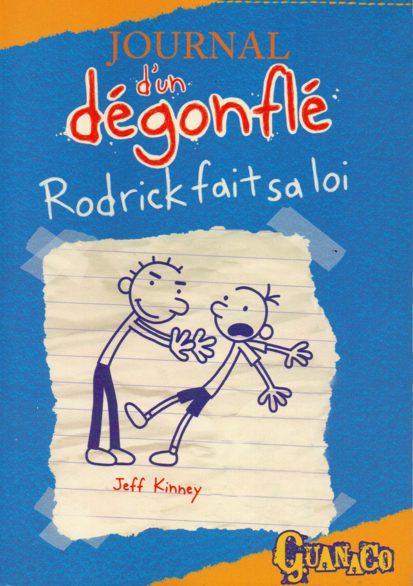 Journal d'un dégonflé Rodrick fait sa loi tome 2 Guanaco