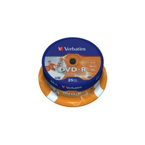 Verbatim - 10 x DVD-R - 4.7 Go 16x - surface imprimable photo large -  boîtier CD - DVD vierge - Achat & prix