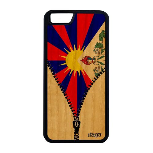 Coque Silicone Iphone 6 6s Plus En Bois Drapeau Tibet Tibetain Etui Swag A Iphone 6 Plus Iphone 6s Plus